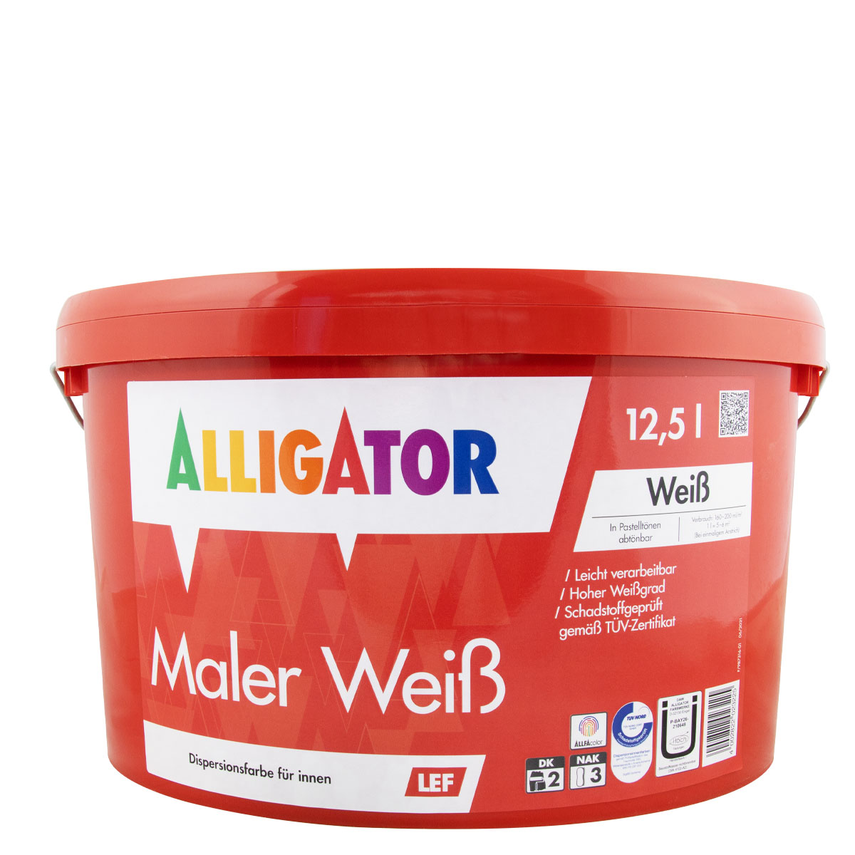 alligator_maler-weiss_12,5L_gross alligator_maler-weiss_12,5L_gross