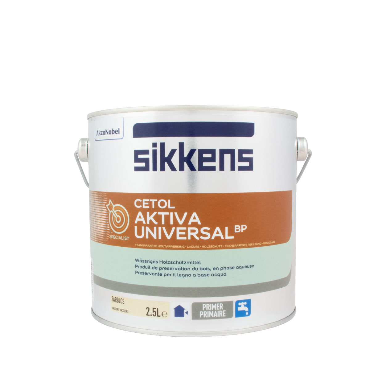Sikkens Cetol Aktiva Universal RBP 2,5L farblos, Holzschutz, Imprägnierung