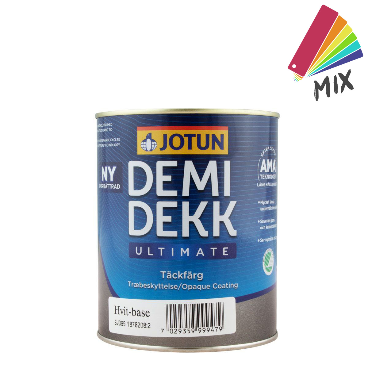 Jotun Demidekk Ultimate TÄCKFÄRG 750ml MIX, Deckfarbe