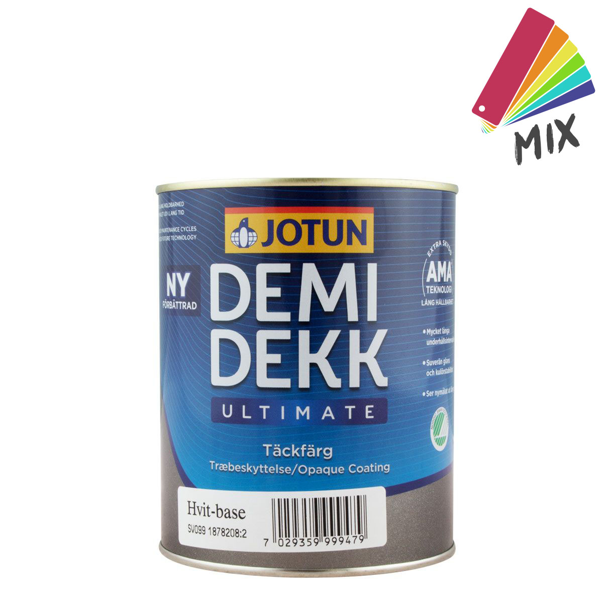 Jotun Demidekk Ultimate TÄCKFÄRG 750ml wunschfarbton, Deckfarbe