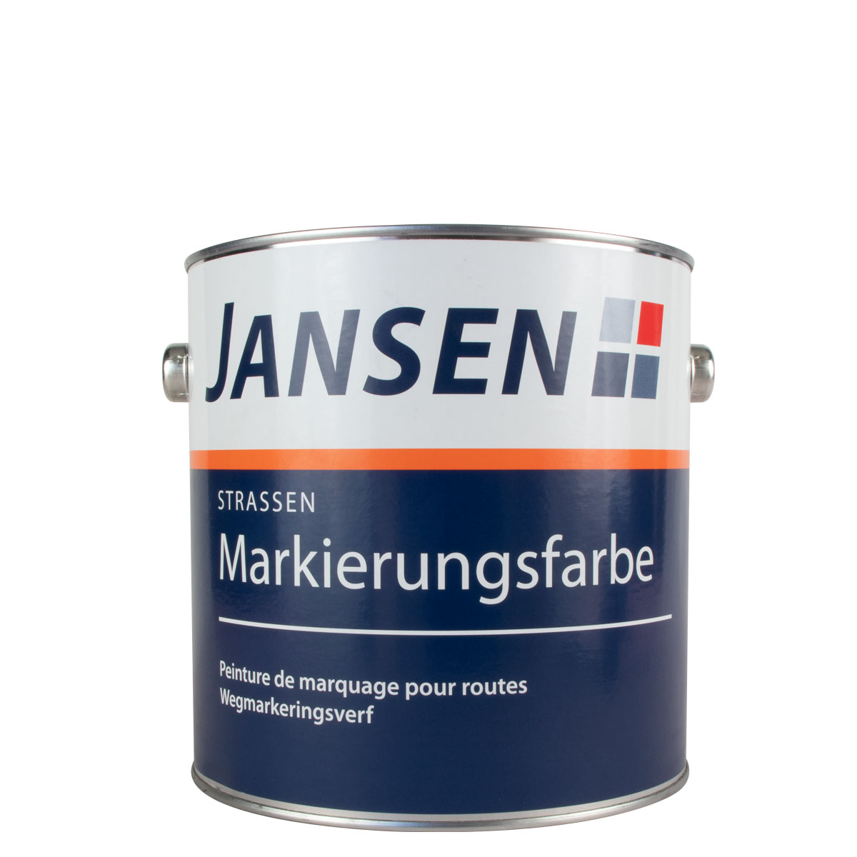 Jansen Straßenmarkierungsfarbe weiss 2,5L BAST-Zulassung
