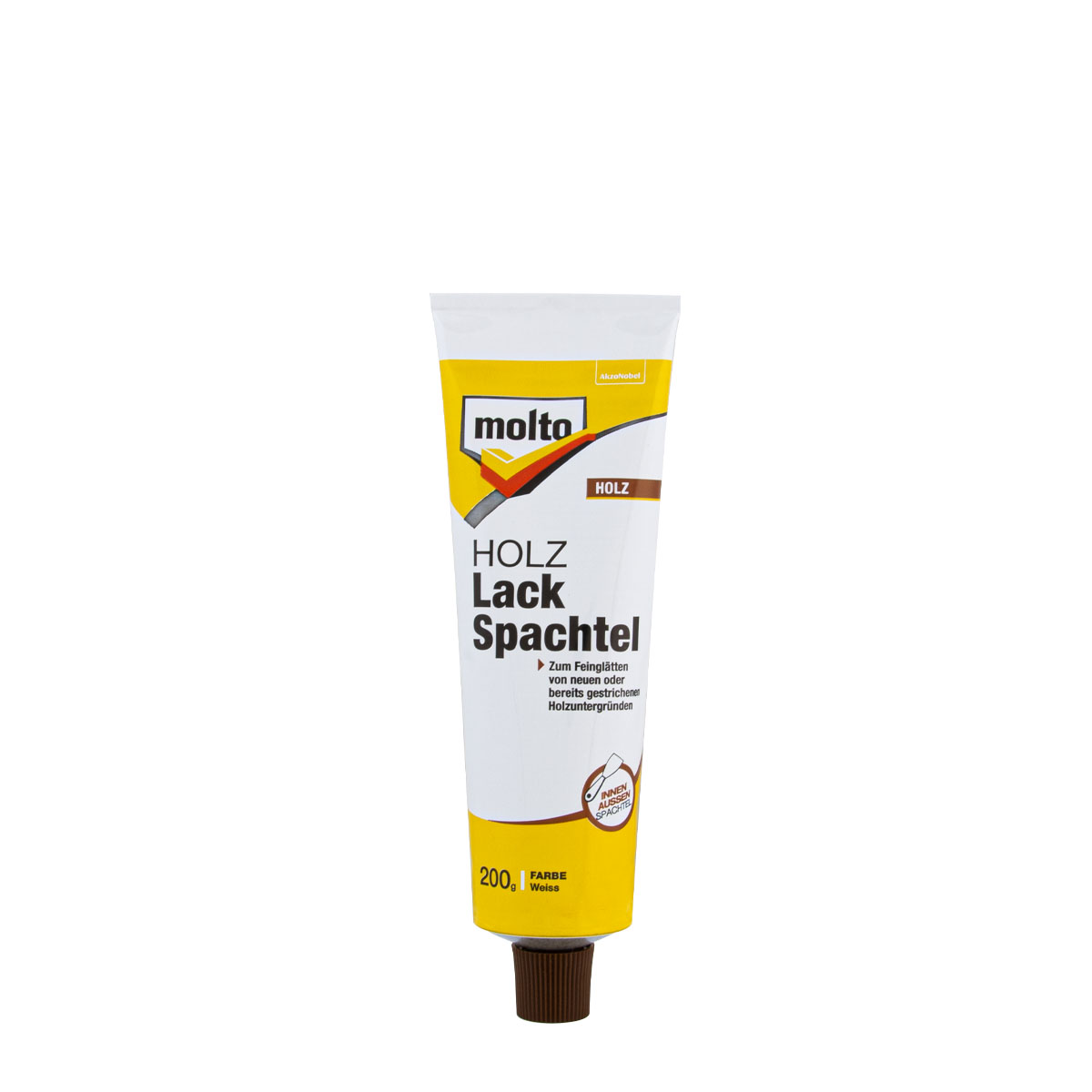 Molto Holz Lackspachtel 200g, weiss