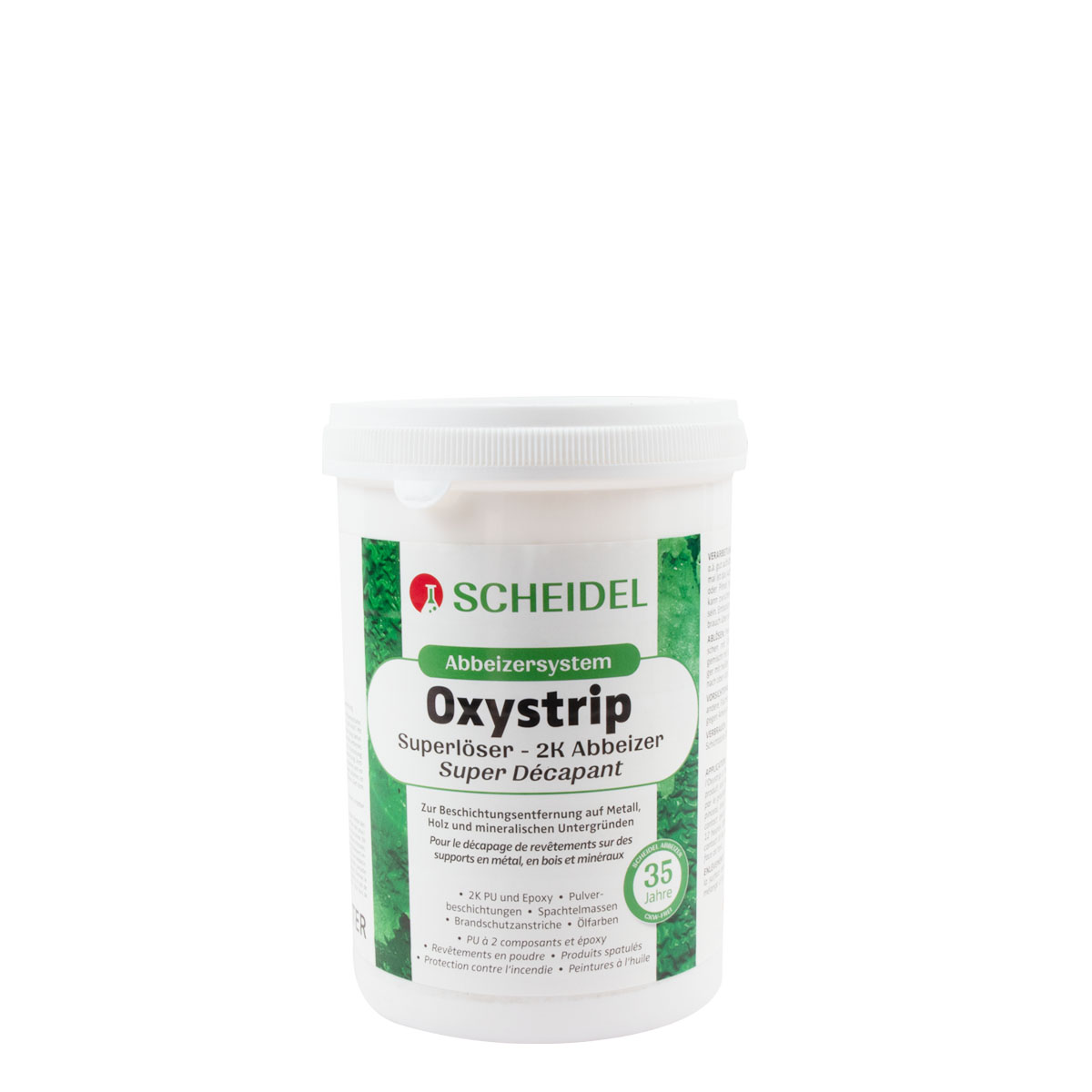 Scheidel Oxystrip Superlöser 2K Abbeizer 1L, Lackentferner, Farbentferner