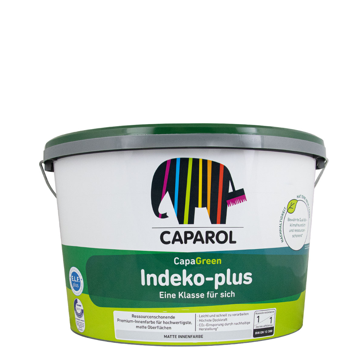 Caparol Indeko Plus 12,5L weiss, hochdeckende Wandfarbe, premium Innenfarbe