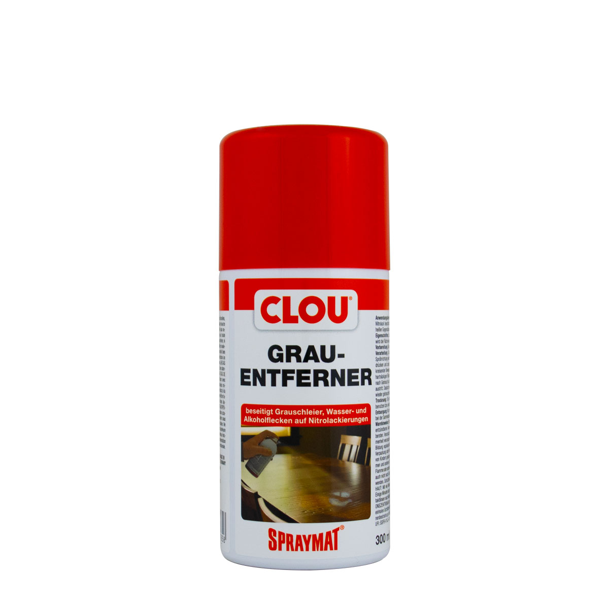 Clou Spraymat Grauentferner 300ml, beseitigt Grauschleier