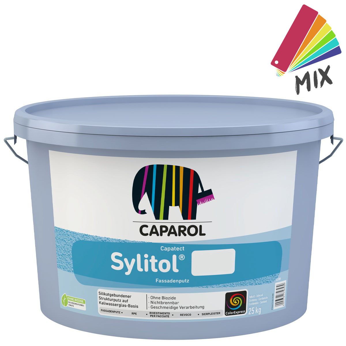 Caparol Capatect Sylitol Fassadenputz R20 (2mm) 25kg, PG S wunschfarbton