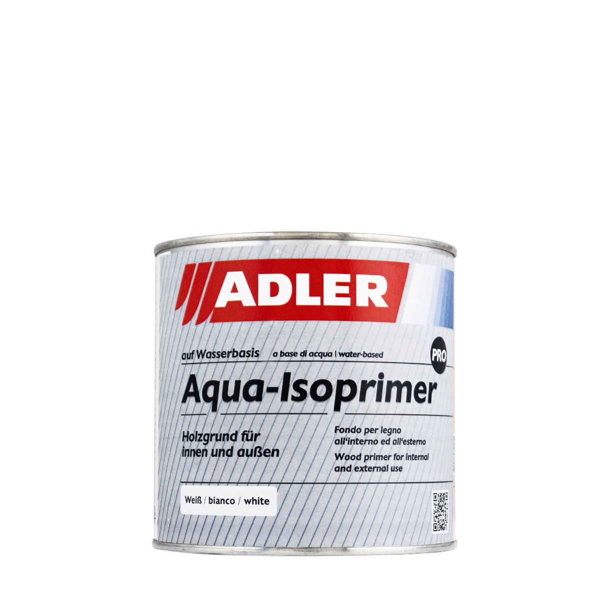 Adler Aqua-Isoprimer Pro weiß 0,75L, isolierender Holzgrund
