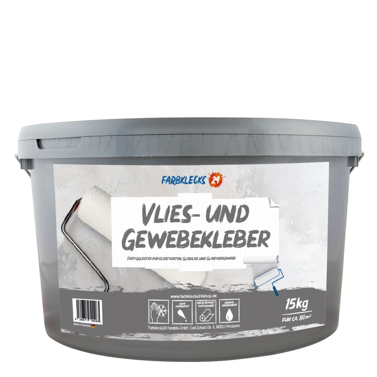 Farbklecks24_Vlies_Gewebekleber_15kg_gross Farbklecks24_Vlies_Gewebekleber_15kg_gross