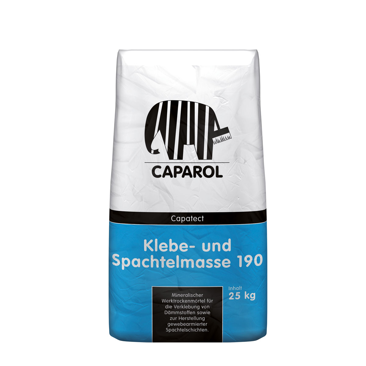 Caparol Capatect 190 Klebe- und Spachtelmasse 25kg, hellgrau