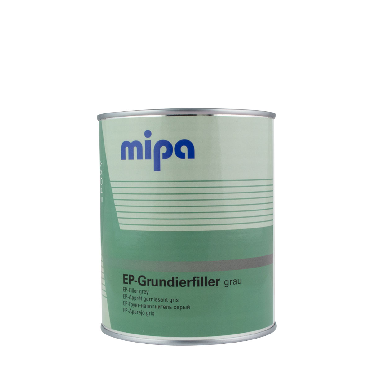 Mipa EP-Grundierfüller 2K 1L, hellgrau ca. RAL 7032, Epoxy