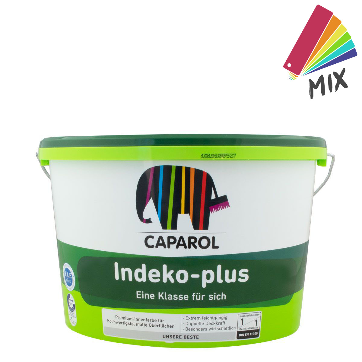 Caparol Indeko Plus 12,5L MIX PG S, premium Innenfarbe, hochdeckend