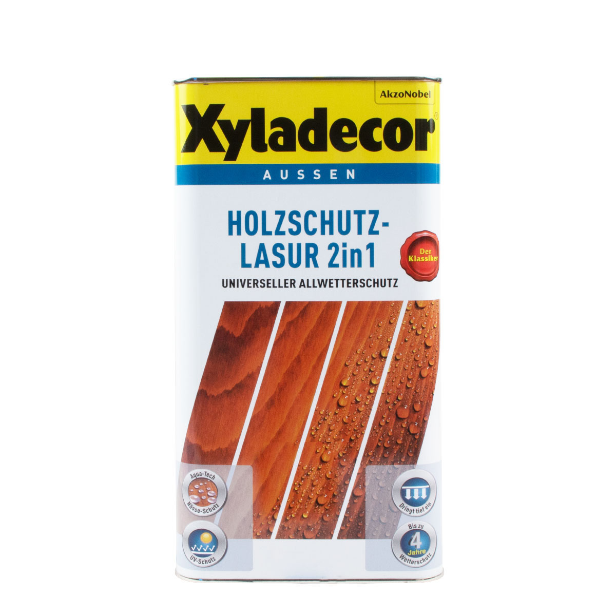 Xyladecor Holzschutz-Lasur 2in1 5L Eiche-hell
