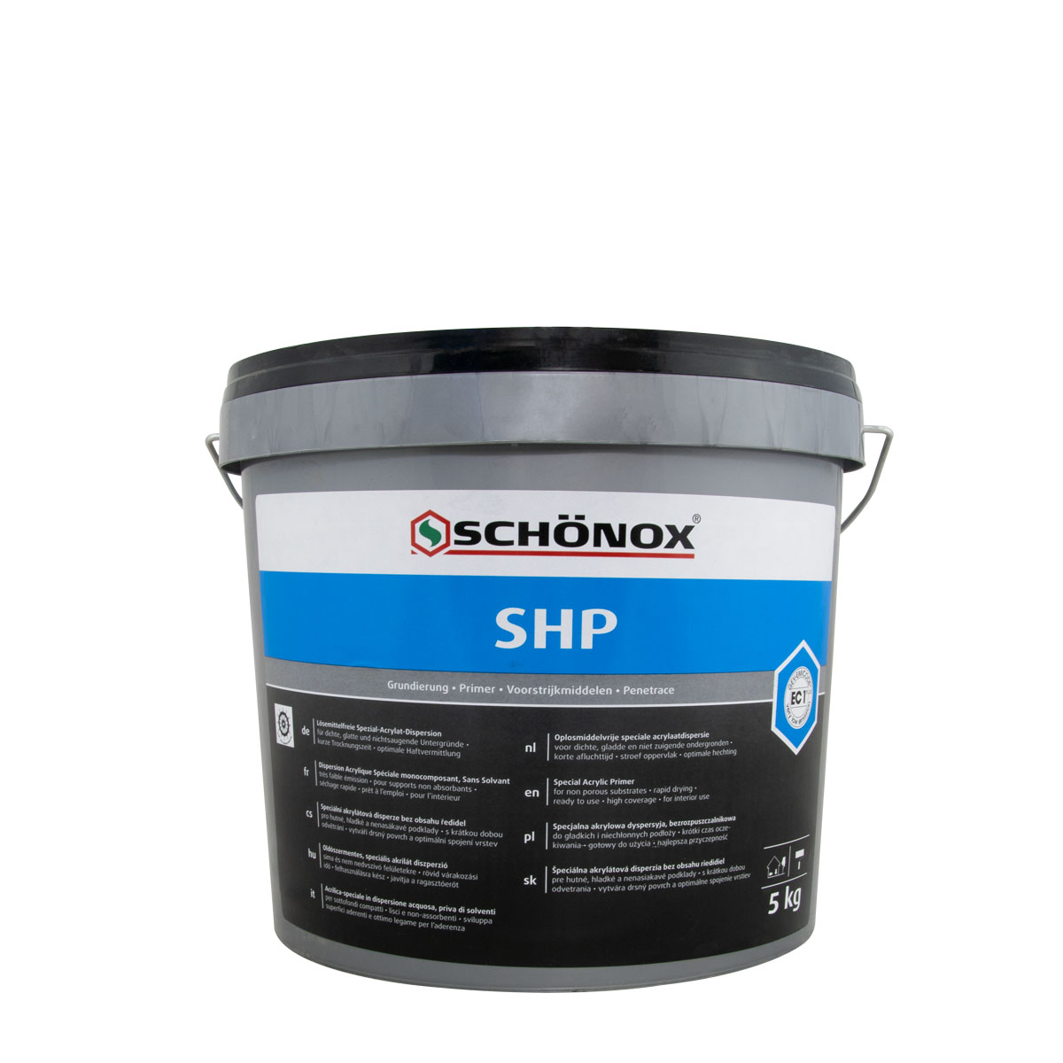 Schönox SHP Spezialgrundierung 5kg, 1-komponentige Acrylatspezialdispersion