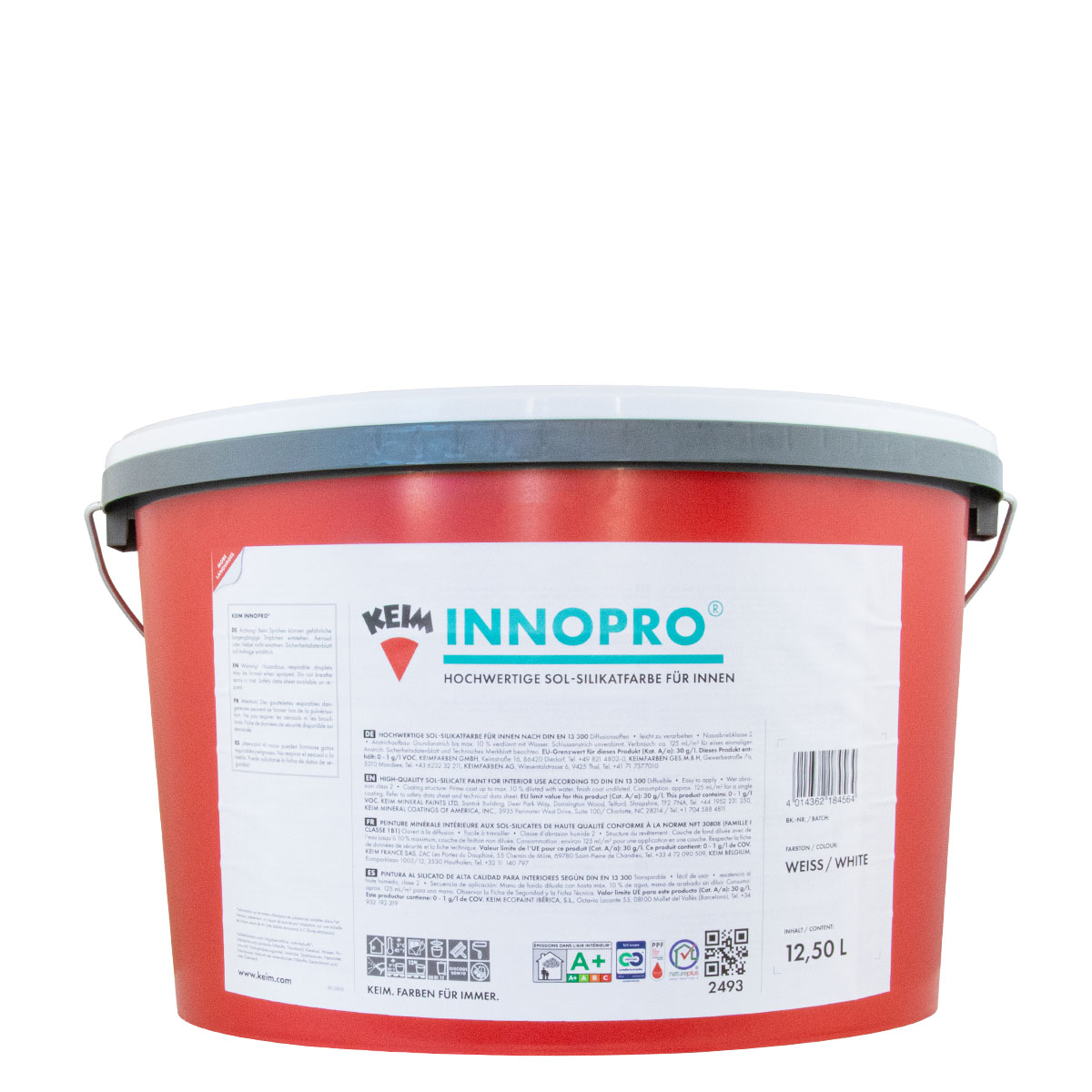 Keim Innopro 12,5L weiß, Sol Silikatfarbe, Wandfarbe
