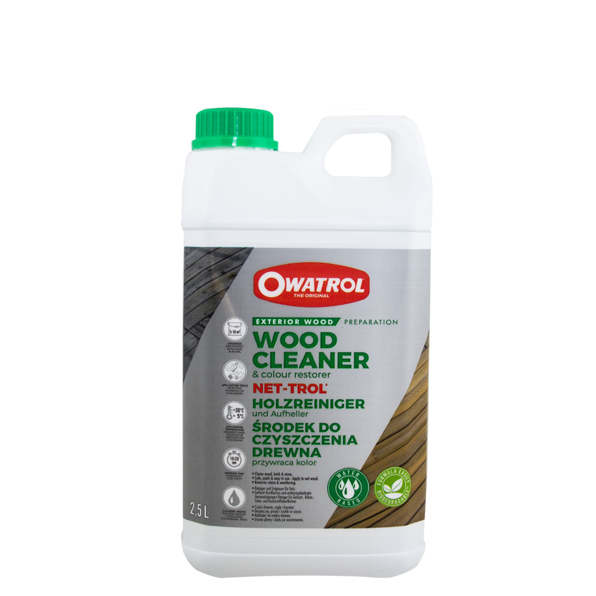 Owatrol Net-Trol 2,5L Holzreiniger & Entgrauer