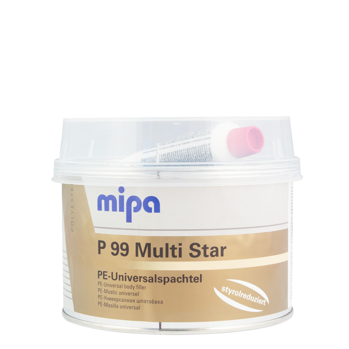 Mipa P99 Multi Star 1kg PE-Autospachtel, Universalspachtel, Feinspachtel