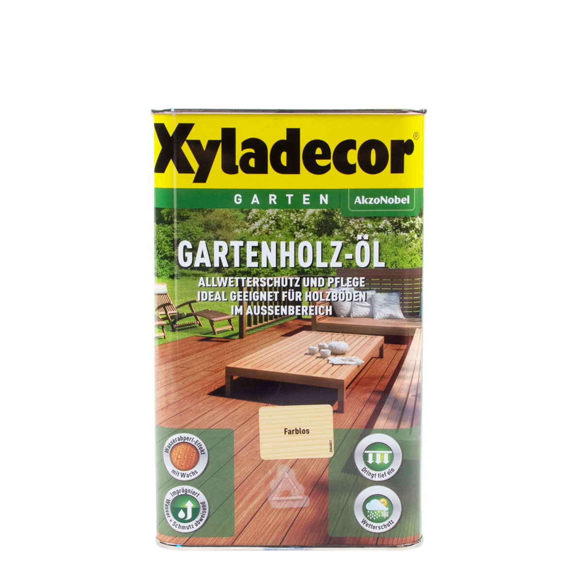 Xyladecor Gartenholz-Öl Farblos 2,5L, Holzöl