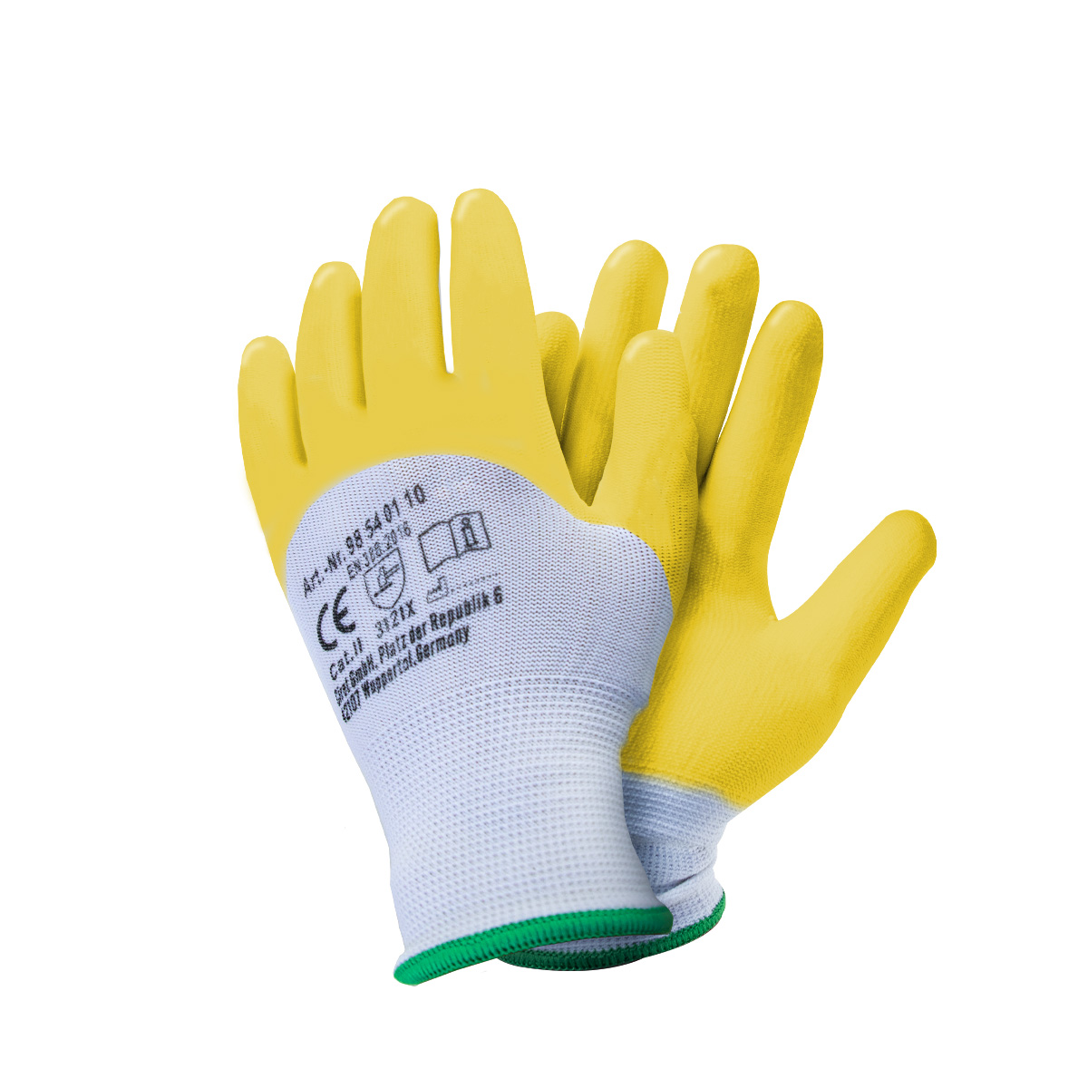 Handschuhe PaintGrip Gr. 9 gelb, Nitrilhandschuhe