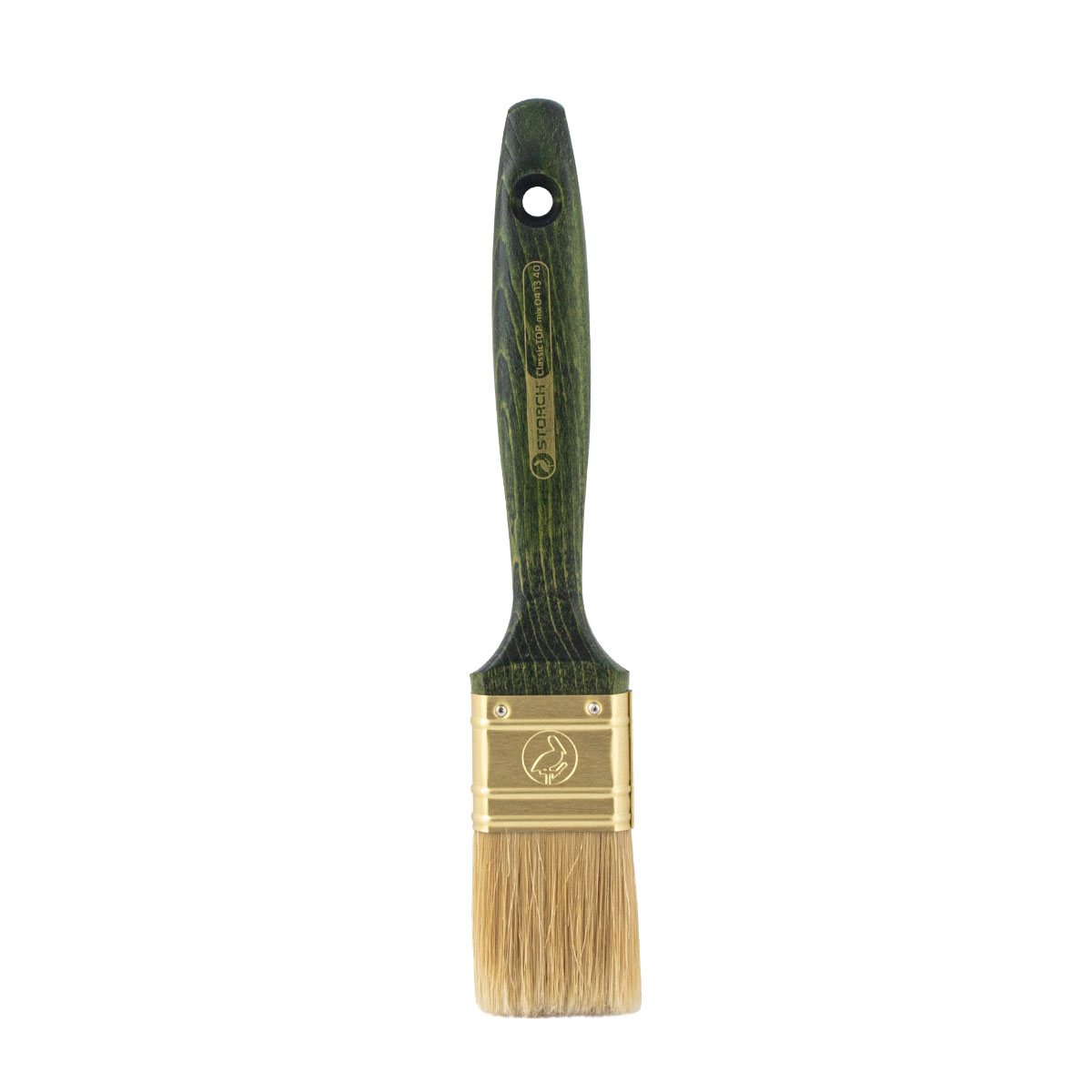 Storch Flachpinsel Classic Top helle borsten, 30mm #041330