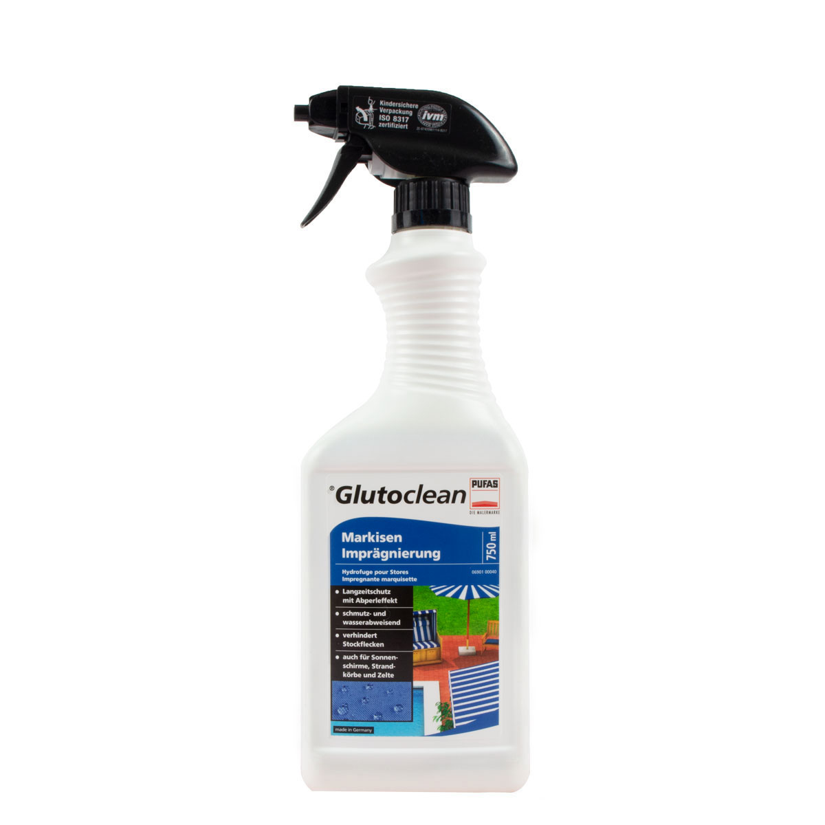 Glutoclean Markisen Imprägnierung 750ml Spray Langzeitschutz