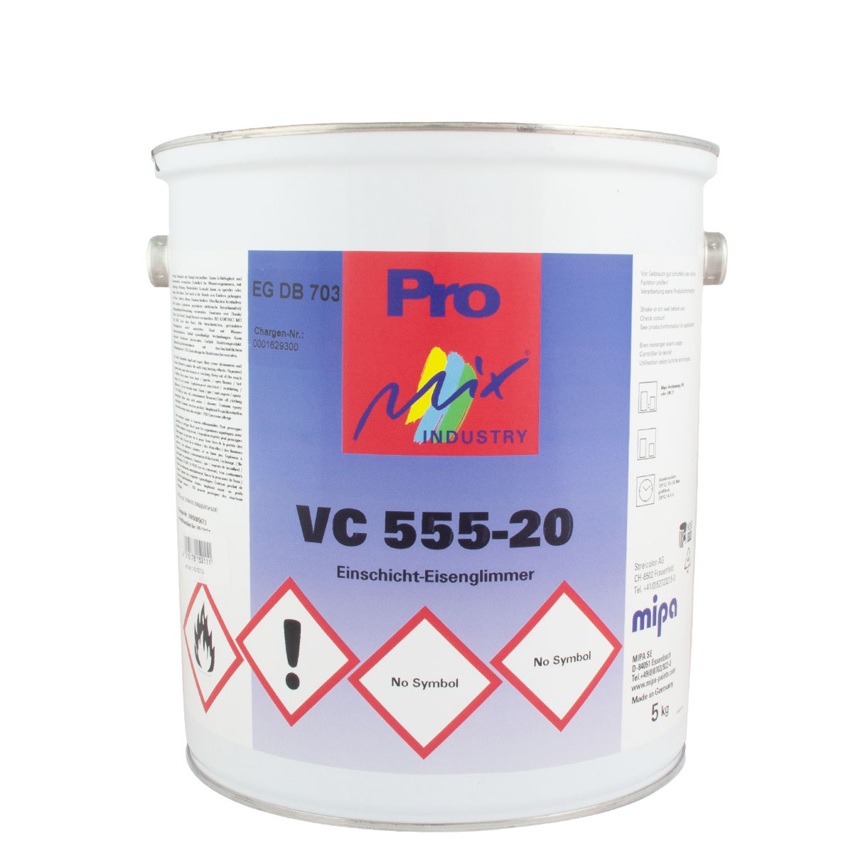 Mipa VC 555-20 Einschicht Eisenglimmer matt 5kg DB 701