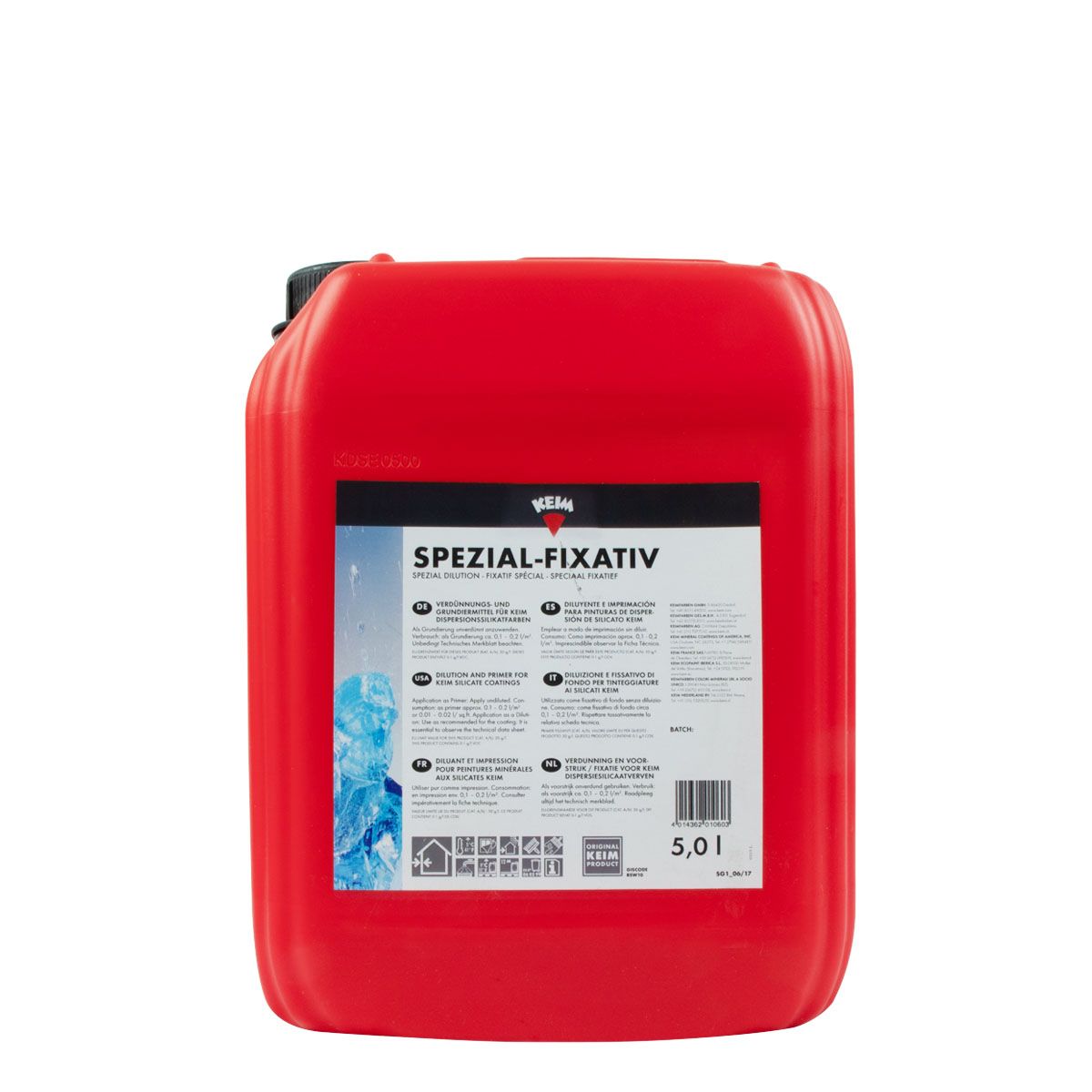 Keim SpezialFixativ 5L, Verdünnungsmittel auf Silikatbasis